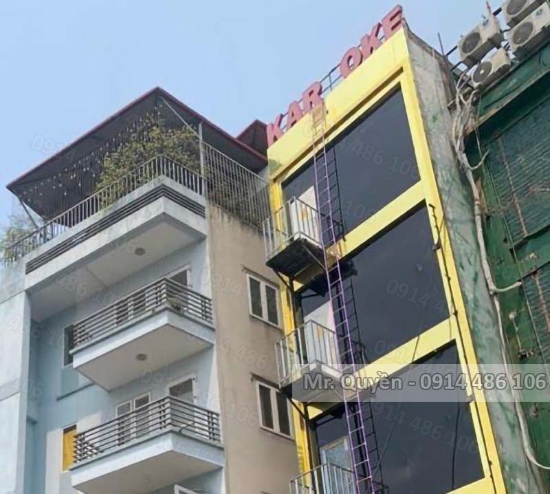 Bán nhà phân lô Hồ Đền Lừ, DT 56m², 6 tầng, vỉa hè rộng, giá 25 tỷ