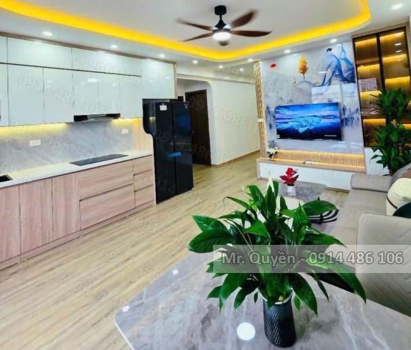 Bán căn hộ chung cư Bắc Linh Đàm – 86m² – 3 phòng ngủ – Full nội thất cao cấp