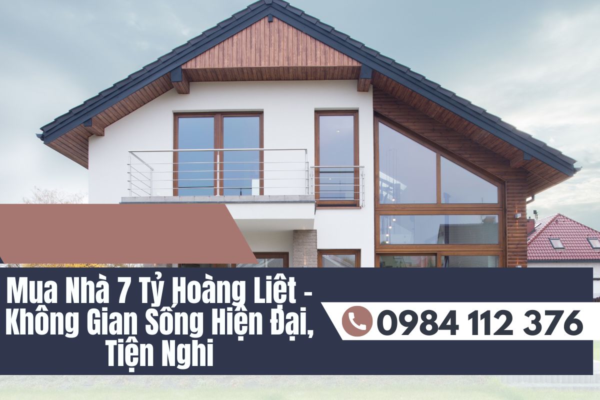 Mua Nhà 7 Tỷ Hoàng Liệt – Không Gian Sống Hiện Đại, Tiện Nghi