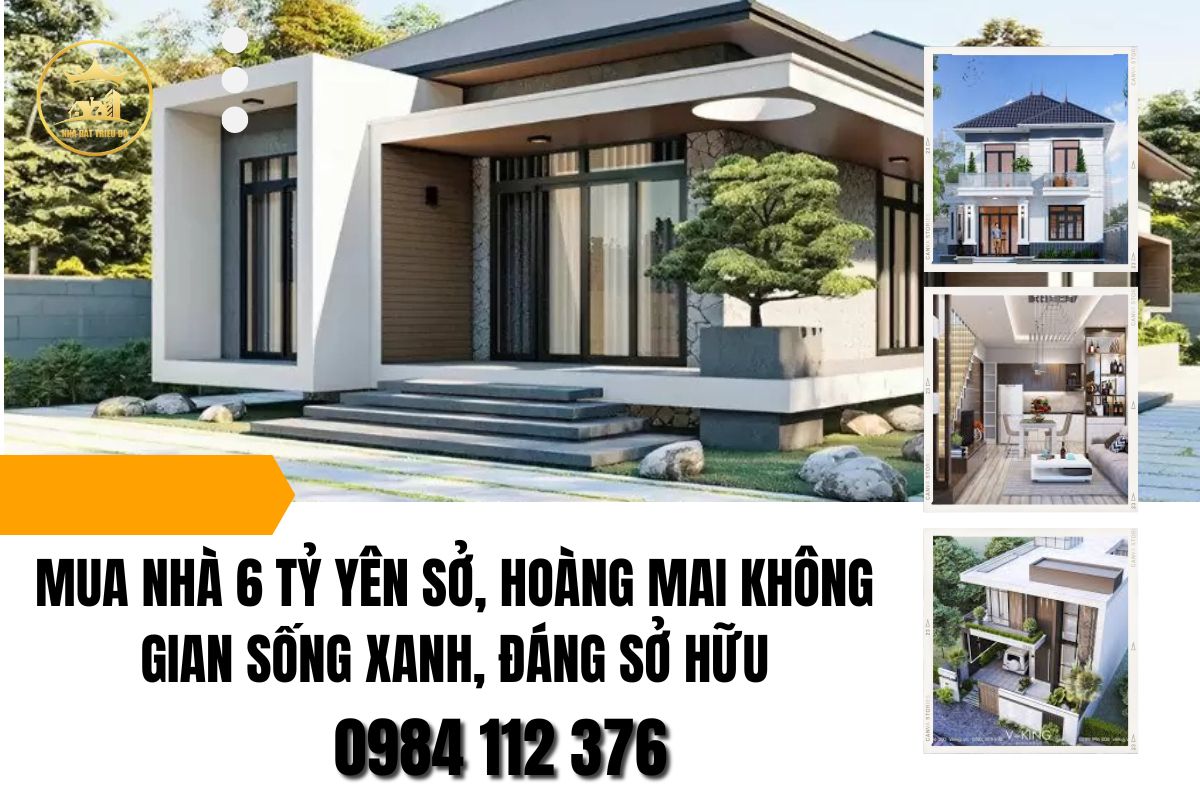 Mua Nhà 6 Tỷ Yên Sở, Hoàng Mai Không Gian Sống Xanh