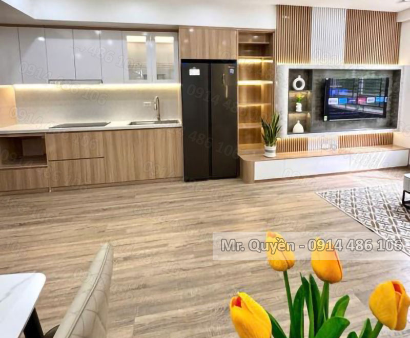 Bán căn hộ CT2 Tây Nam Linh Đàm 63m² – tầng thấp – 2PN – tặng nội thất