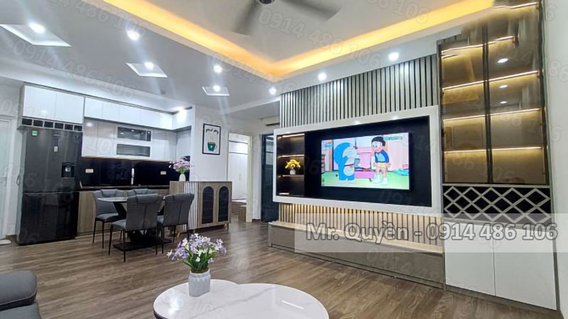 Bán căn hộ Linh Đàm 70m², 2 phòng ngủ, full nội thất, sổ đỏ chính chủ giá 4.5 tỷ
