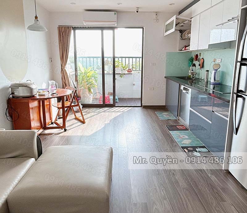 Bán căn góc HH2C Linh Đàm, DT 76m2, full nội thất, chỉ 4 tỷ