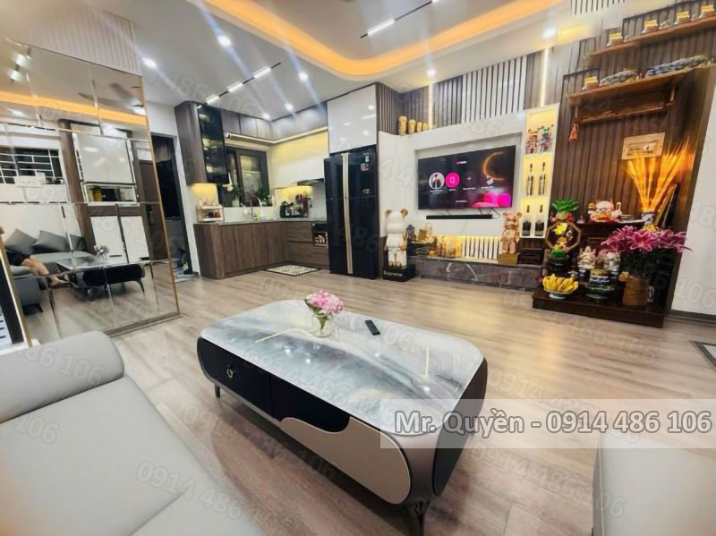 Căn hộ CT4A Bắc Linh Đàm, DT 76m2, 2PN, full nội thất xịn