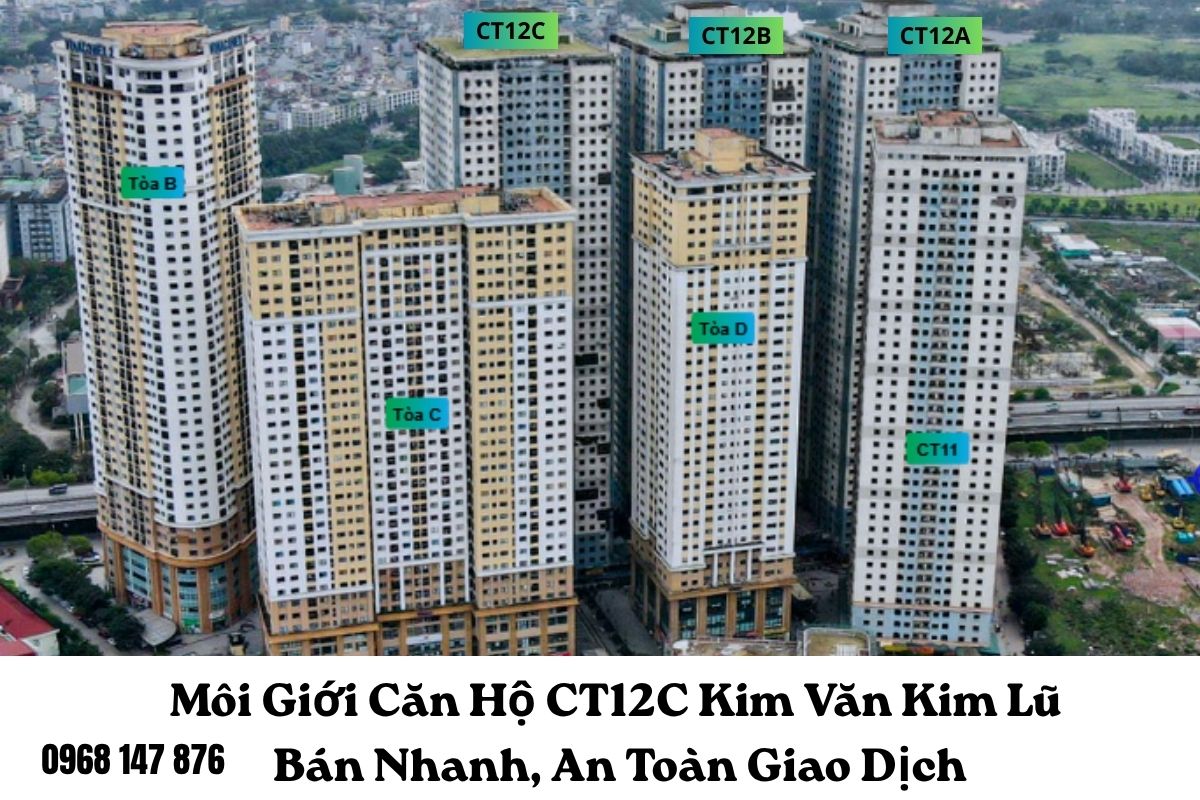 Môi Giới Căn Hộ CT12C Kim Văn Kim Lũ Bán Nhanh, An Toàn Giao Dịch